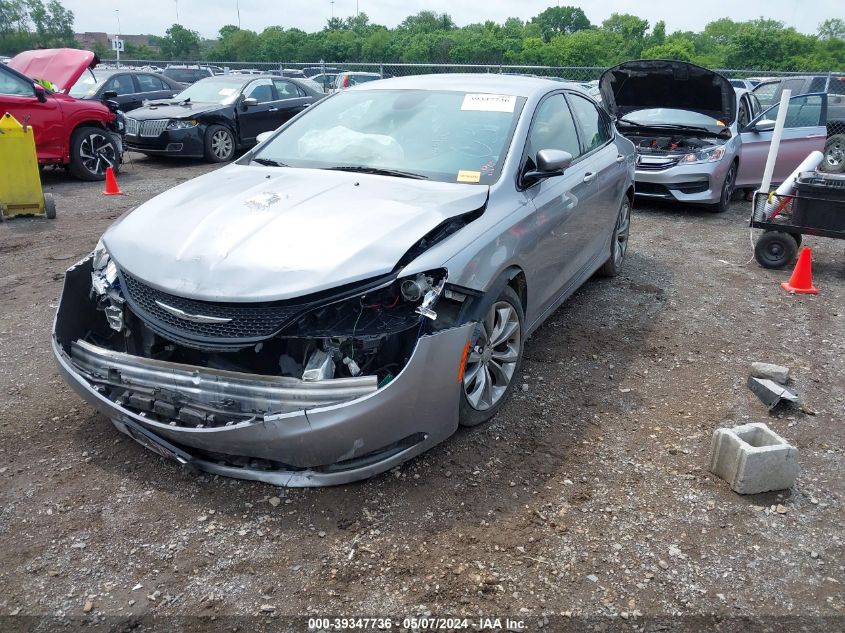 2015 Chrysler 200 S VIN: 1C3CCCBBXFN590325 Lot: 39347736