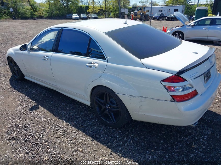 2007 Mercedes-Benz S 550 VIN: WDDNG71X47A046687 Lot: 39347754