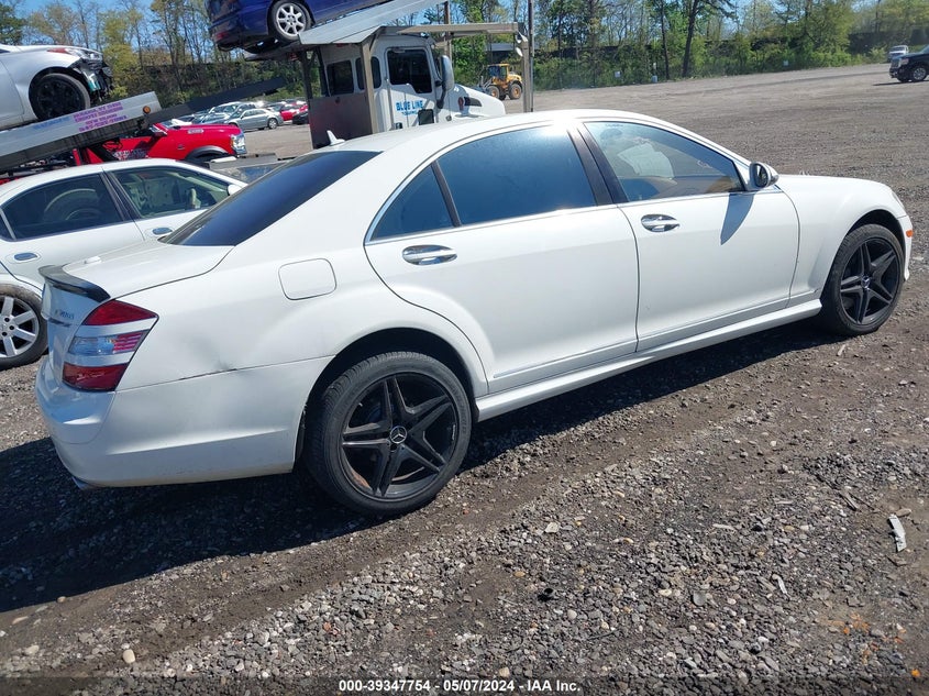 2007 Mercedes-Benz S 550 VIN: WDDNG71X47A046687 Lot: 39347754