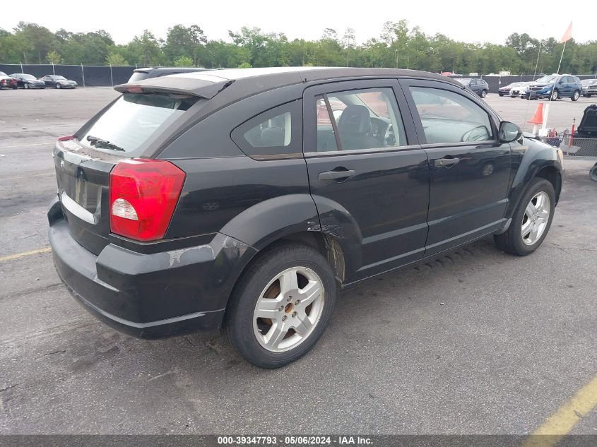 2008 Dodge Caliber Se VIN: 1B3HB28C28D790009 Lot: 39347793