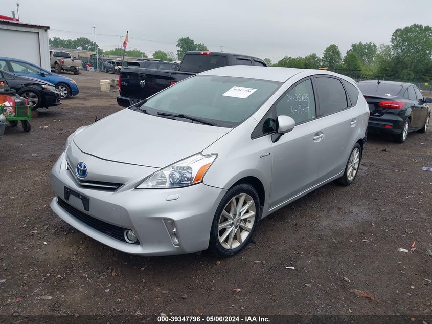 2012 Toyota Prius V Five VIN: JTDZN3EU6C3100368 Lot: 39347796