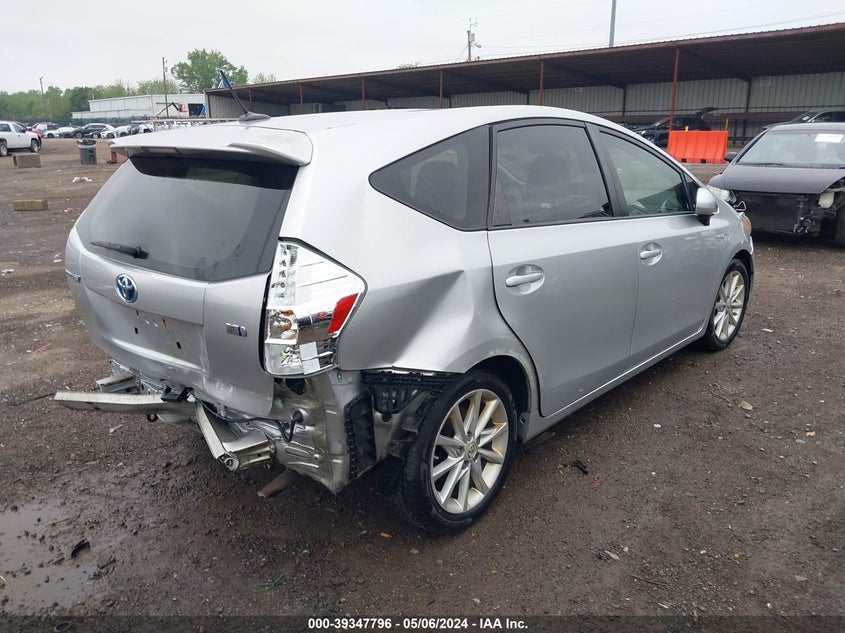 2012 Toyota Prius V Five VIN: JTDZN3EU6C3100368 Lot: 39347796