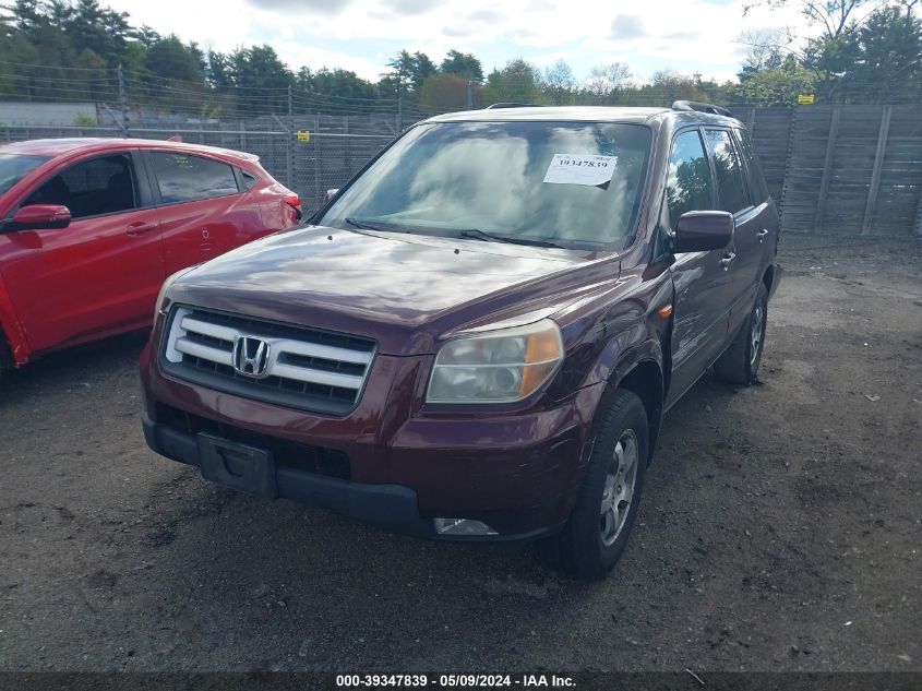 2008 Honda Pilot Ex VIN: 5FNYF18438B002059 Lot: 39347839