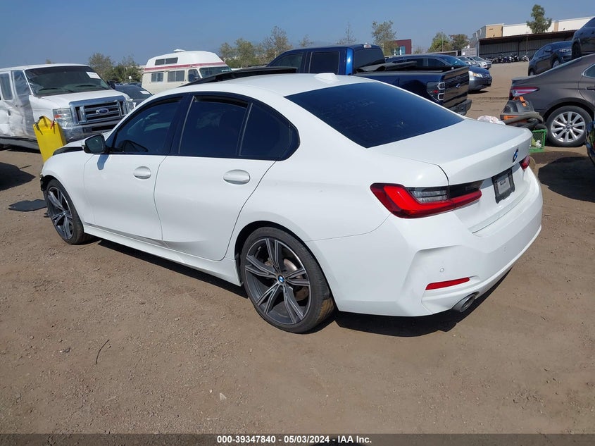 2023 BMW 330I VIN: 3MW69FF07P8D08452