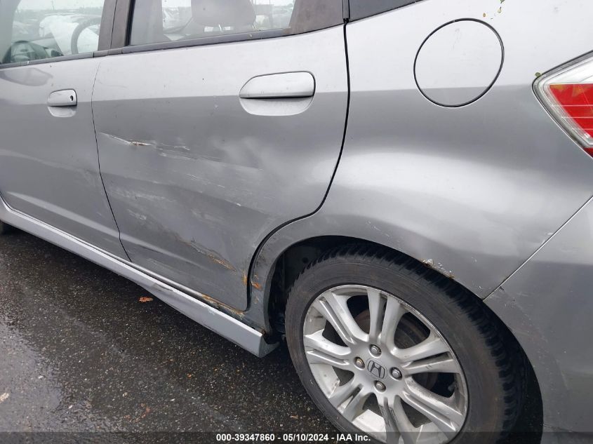 2009 Honda Fit Sport VIN: JHMGE88699S006497 Lot: 39347860