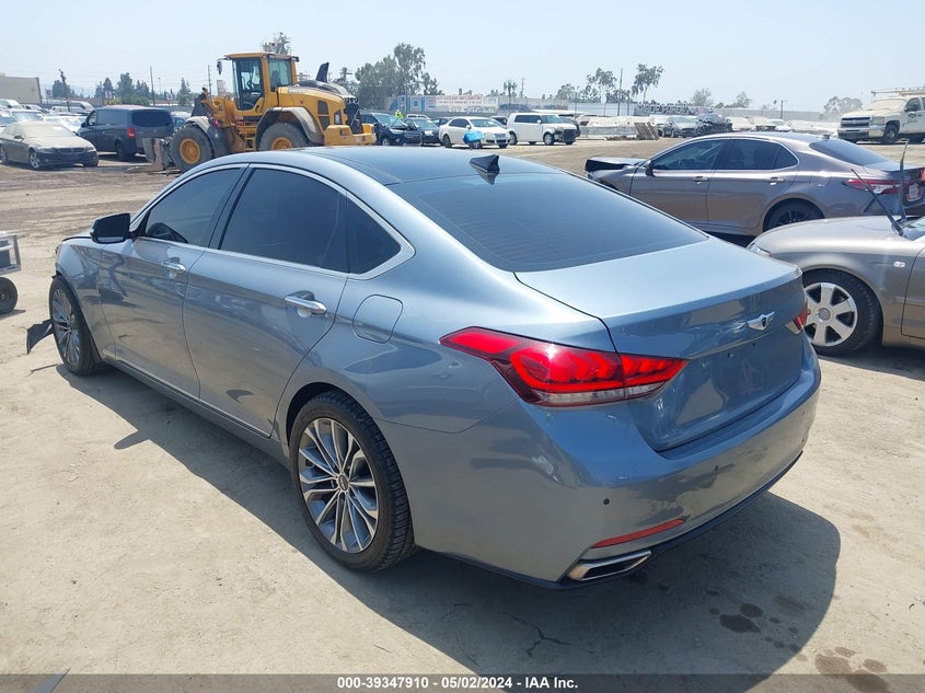 2016 Hyundai Genesis 3.8 VIN: KMHGN4JE9GU141794 Lot: 39347910