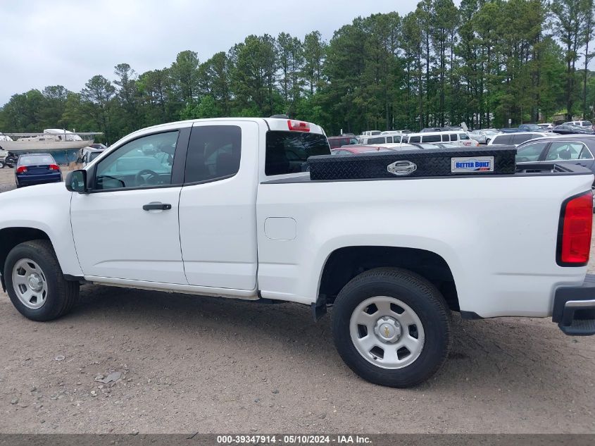 2021 Chevrolet Colorado 2Wd Long Box Wt VIN: 1GCHSBEA1M1150239 Lot: 39347914