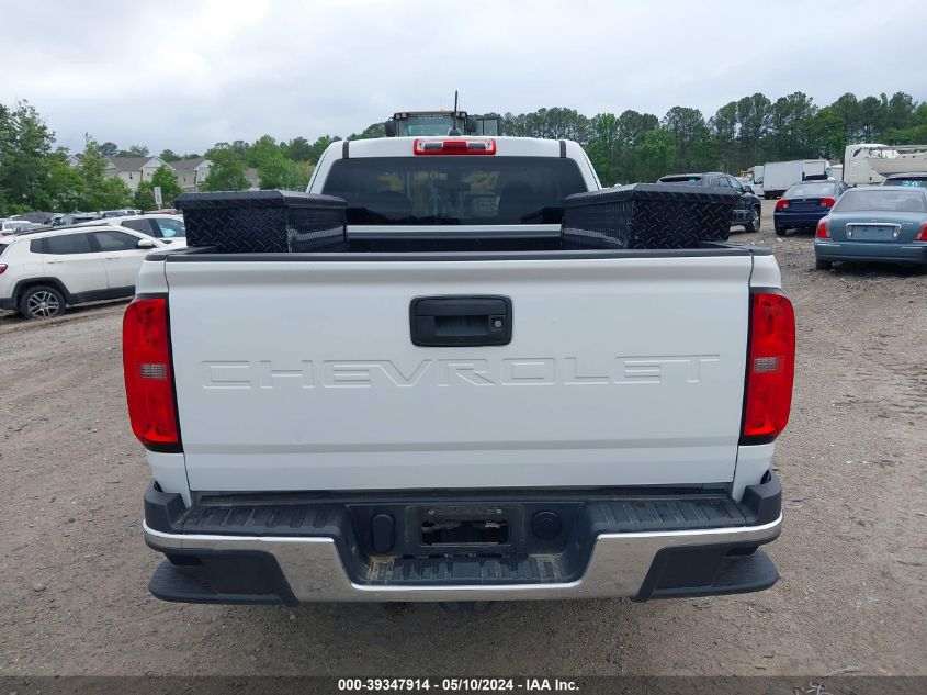 2021 Chevrolet Colorado 2Wd Long Box Wt VIN: 1GCHSBEA1M1150239 Lot: 39347914