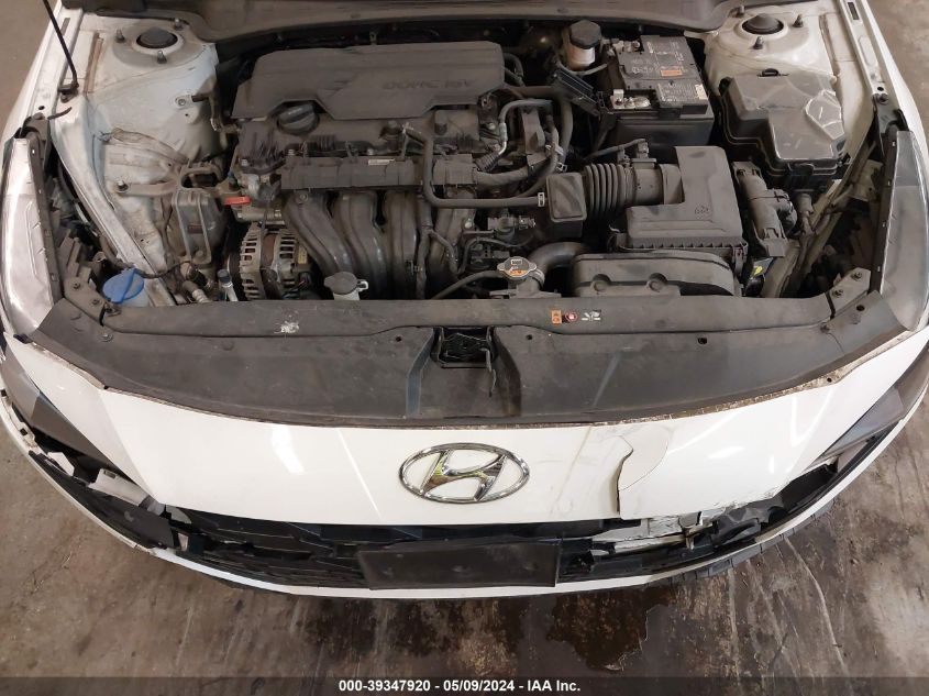 2021 Hyundai Elantra Sel VIN: 5NPLM4AG4MH009829 Lot: 39347920