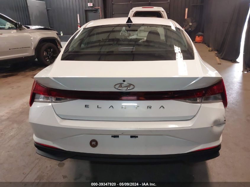 2021 Hyundai Elantra Sel VIN: 5NPLM4AG4MH009829 Lot: 39347920