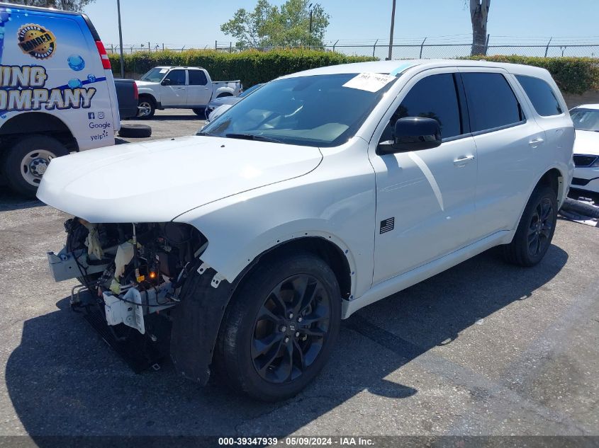 2022 Dodge Durango Sxt Awd VIN: 1C4RDJAG7NC173789 Lot: 39347939