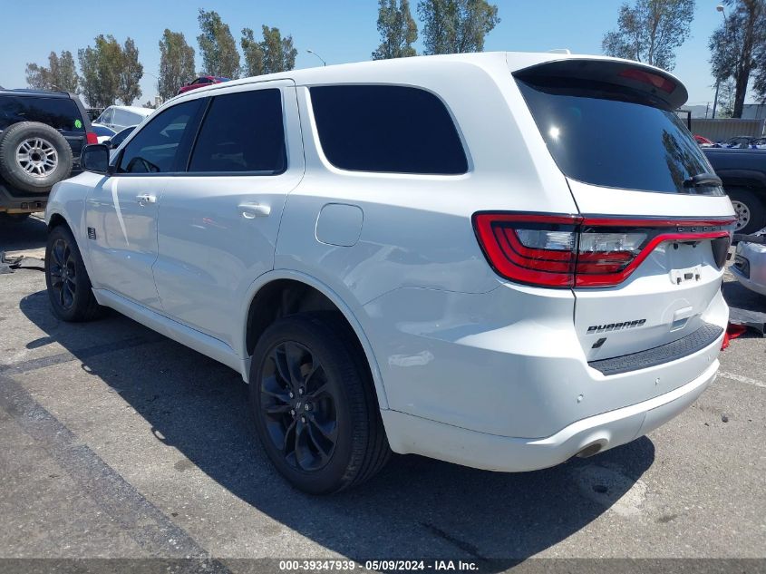 2022 Dodge Durango Sxt Awd VIN: 1C4RDJAG7NC173789 Lot: 39347939