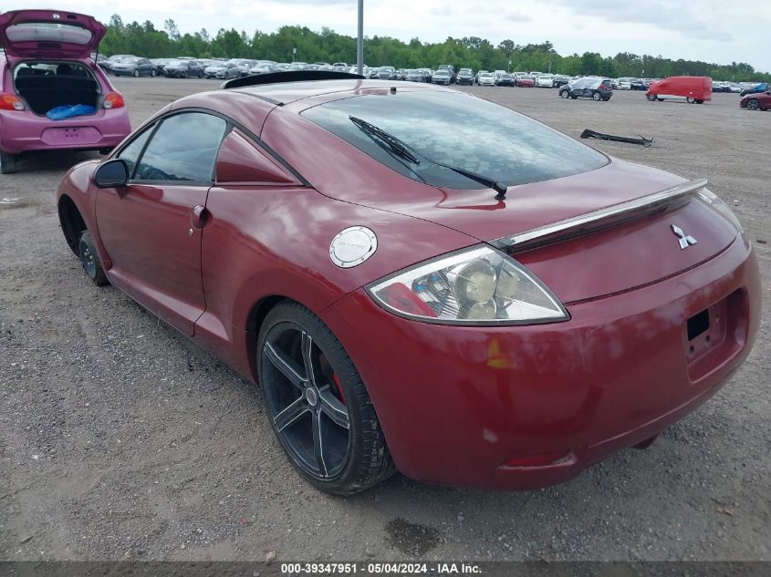 2007 Mitsubishi Eclipse Gs VIN: 4A3AK24F27E017885 Lot: 39347951