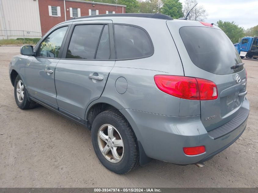 2008 Hyundai Santa Fe Gls VIN: 5NMSG13DX8H141386 Lot: 39347974