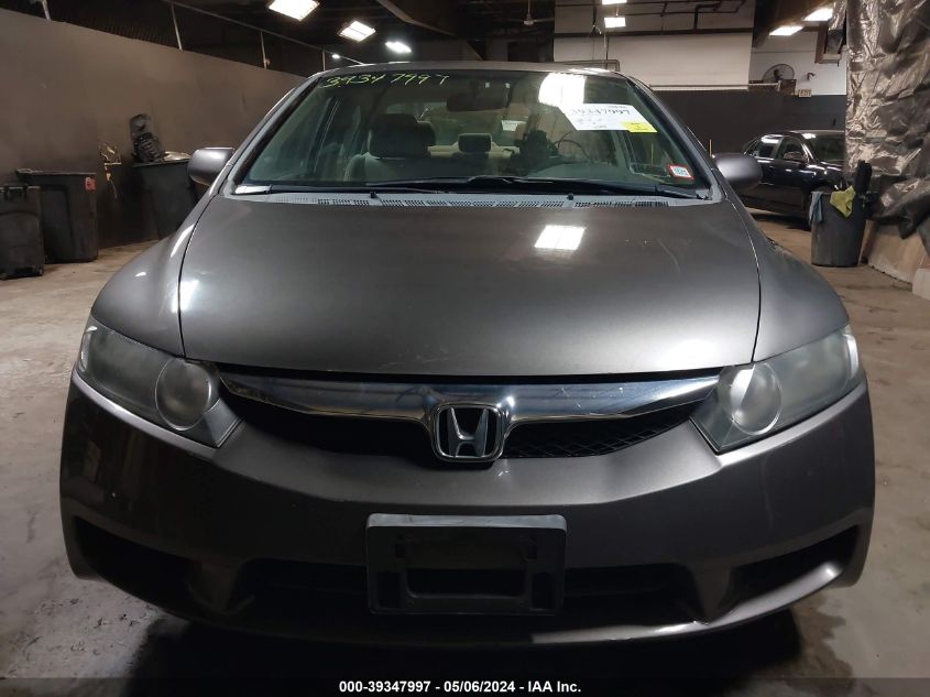 2009 Honda Civic Lx VIN: 19XFA16539E021980 Lot: 39347997