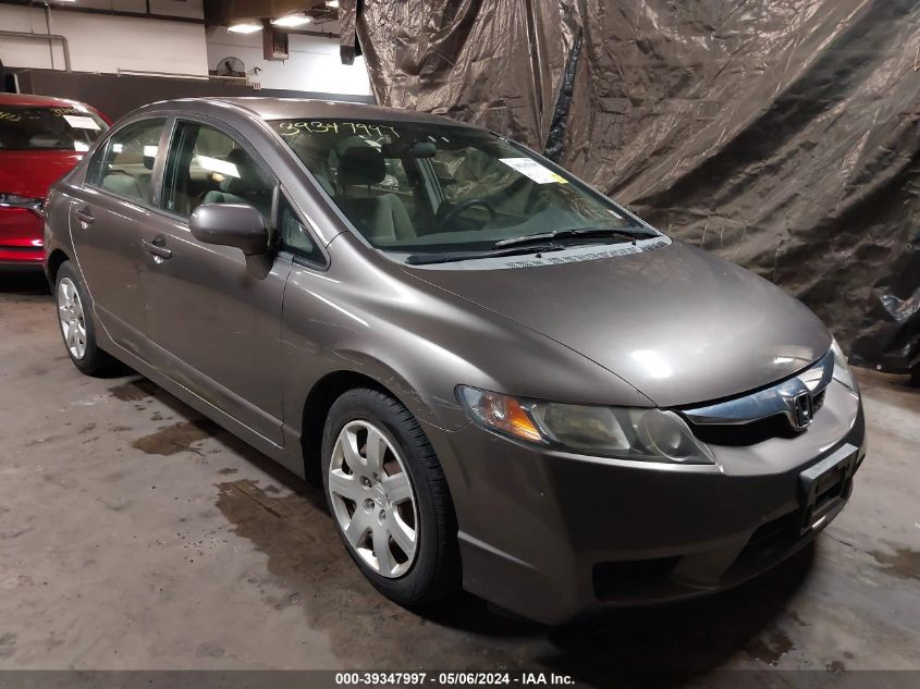 2009 Honda Civic Lx VIN: 19XFA16539E021980 Lot: 39347997