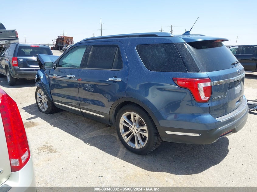 VIN 1FM5K7F81KGA71946 2019 FORD EXPLORER LIMITED