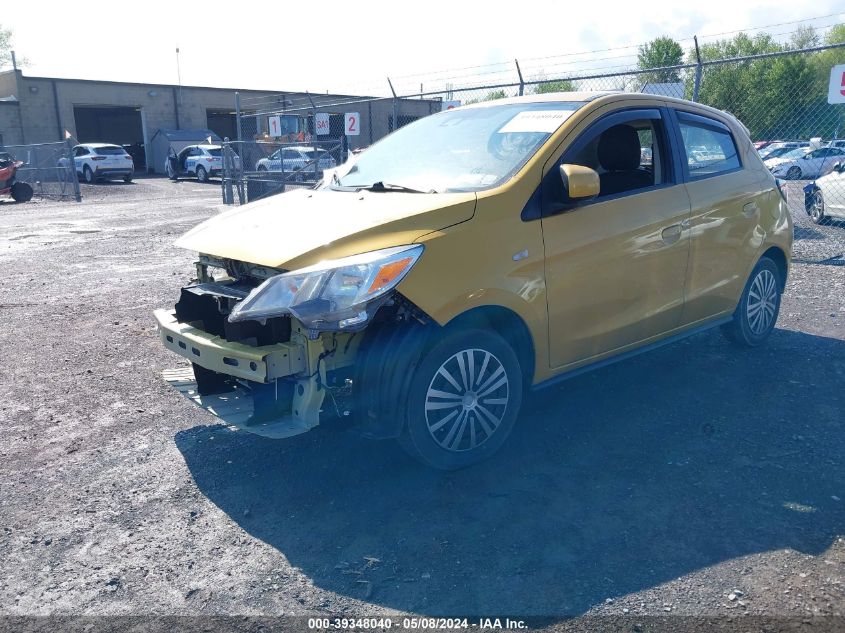 2021 Mitsubishi Mirage Carbonite Edition/Es/Le VIN: ML32AUHJ7MH005068 Lot: 39348040