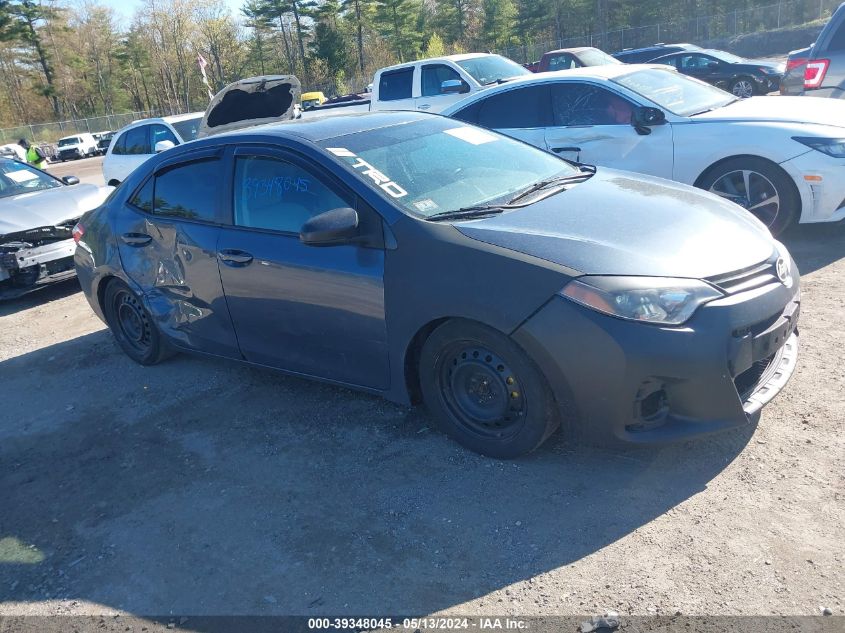 2014 Toyota Corolla L/Le/Le Pls/Prm/S/S Pls VIN: 2T1BURHE0EC054039 Lot: 39348045