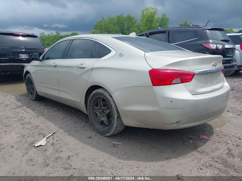 2014 Chevrolet Impala 1Ls VIN: 2G11Y5SL3E9206310 Lot: 39348051