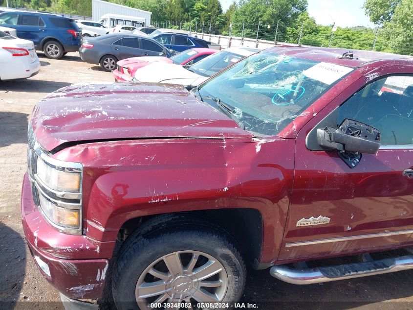 2015 Chevrolet Silverado 1500 High Country VIN: 3GCUKTEC6FG377016 Lot: 39348082