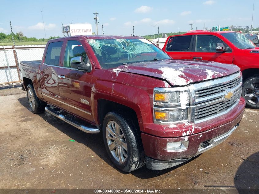 2015 Chevrolet Silverado 1500 High Country VIN: 3GCUKTEC6FG377016 Lot: 39348082