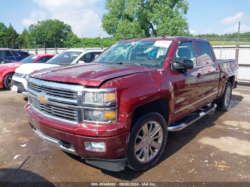 2015 Chevrolet Silverado 1500 High Country VIN: 3GCUKTEC6FG377016 Lot: 39348082