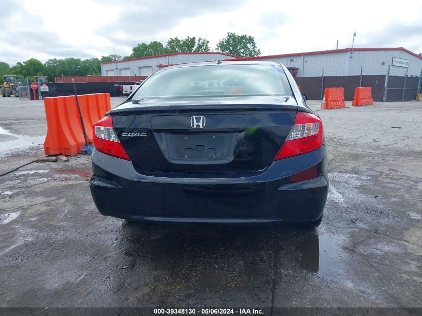 2012 Honda Civic Ex-L VIN: 2HGFB2F94CH505417 Lot: 39348130