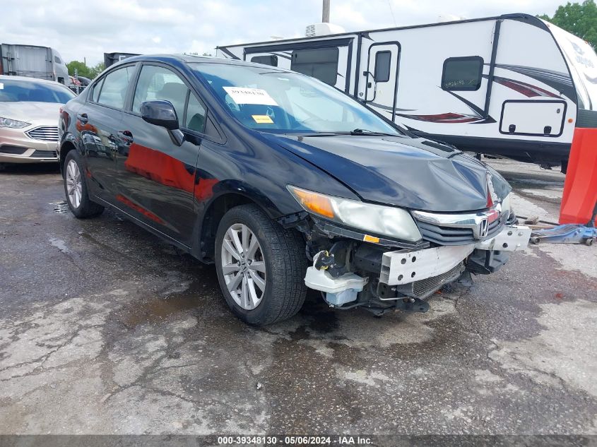 2012 Honda Civic Ex-L VIN: 2HGFB2F94CH505417 Lot: 39348130