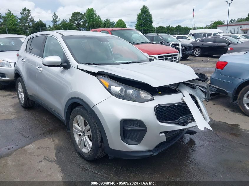 2017 Kia Sportage Lx VIN: KNDPM3AC1H7242313 Lot: 39348140