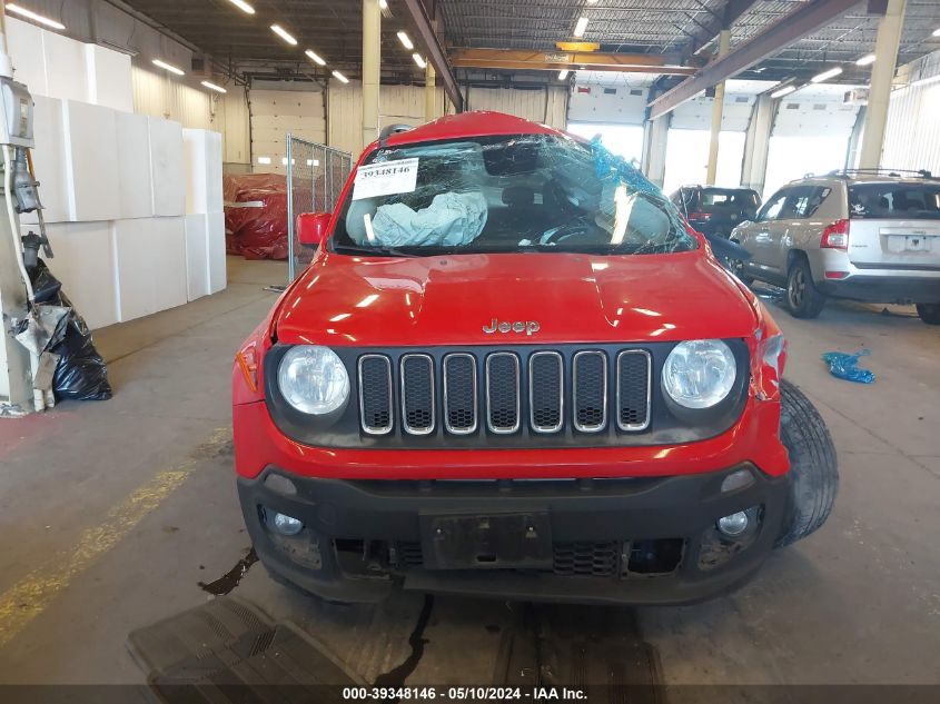 2017 Jeep Renegade Latitude 4X4 VIN: ZACCJBBB1HPE57748 Lot: 39348146