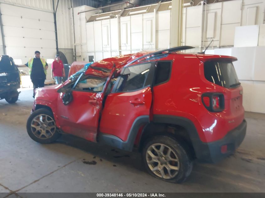 2017 Jeep Renegade Latitude 4X4 VIN: ZACCJBBB1HPE57748 Lot: 39348146