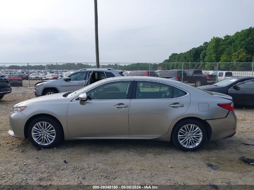 2015 Lexus Es 350 VIN: JTHBK1GG8F2166046 Lot: 39348180