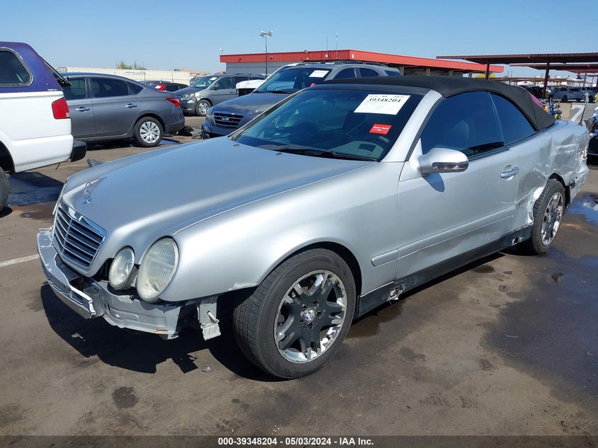 2000 Mercedes-Benz Clk 320 VIN: WDBLK65G3YT053266 Lot: 39348204