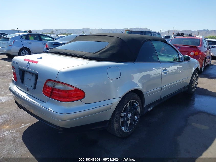 2000 Mercedes-Benz Clk 320 VIN: WDBLK65G3YT053266 Lot: 39348204