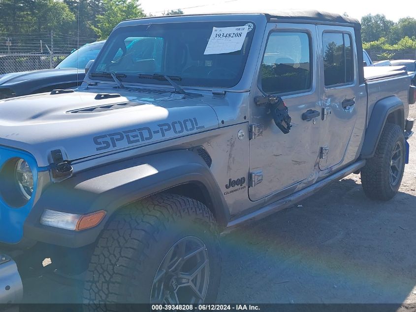 2020 Jeep Gladiator Sport S 4X4 VIN: 1C6HJTAG9LL125571 Lot: 39348208