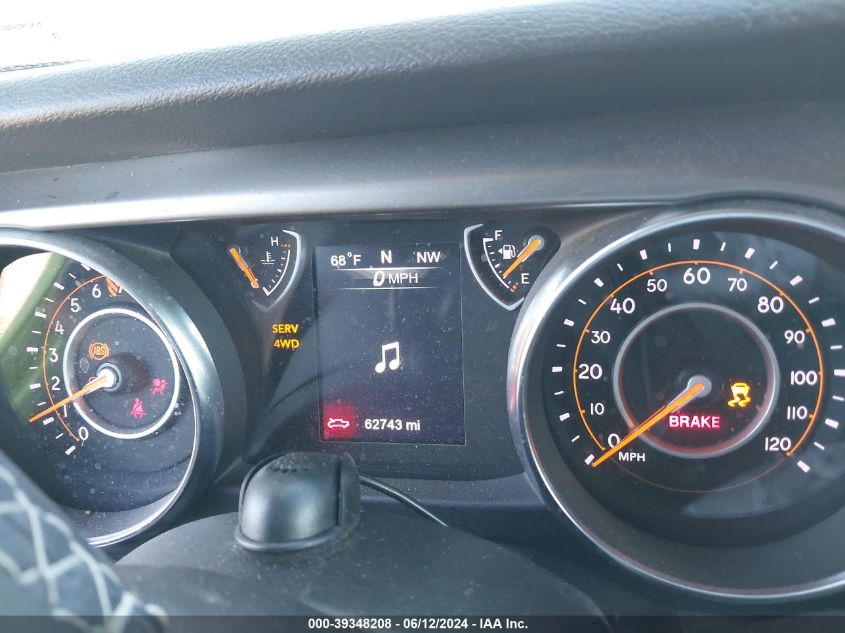 2020 Jeep Gladiator Sport S 4X4 VIN: 1C6HJTAG9LL125571 Lot: 39348208