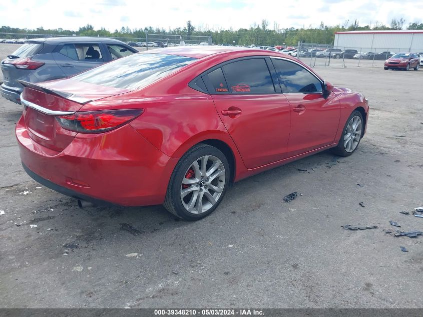 2016 Mazda Mazda6 I Touring VIN: JM1GJ1V57G1418520 Lot: 39348210