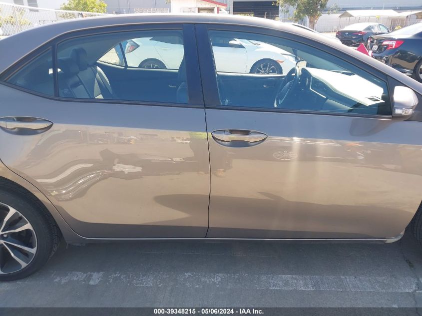 2018 TOYOTA COROLLA SE - 2T1BURHEXJC089309