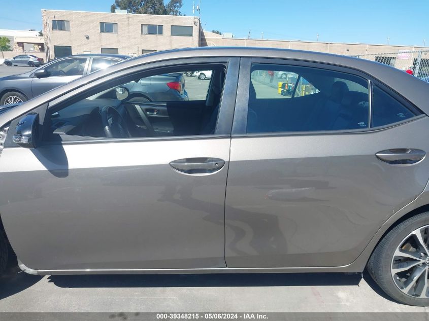 2018 Toyota Corolla Se VIN: 2T1BURHEXJC089309 Lot: 39348215