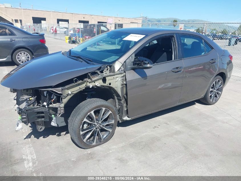 2018 Toyota Corolla Se VIN: 2T1BURHEXJC089309 Lot: 39348215