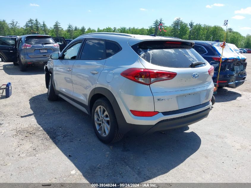 2017 Hyundai Tucson Se VIN: KM8J3CA40HU511335 Lot: 39348244