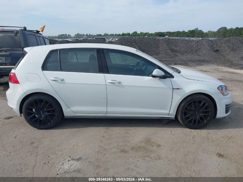 3VW4T7AU6FM050598 | 2015 VOLKSWAGEN GOLF GTI