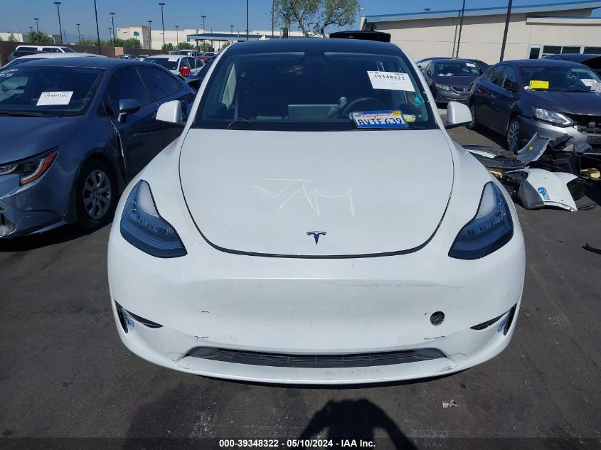 2021 TESLA MODEL Y LONG RANGE DUAL MOTOR ALL-WHEEL DRIVE - 5YJYGAEE9MF113235