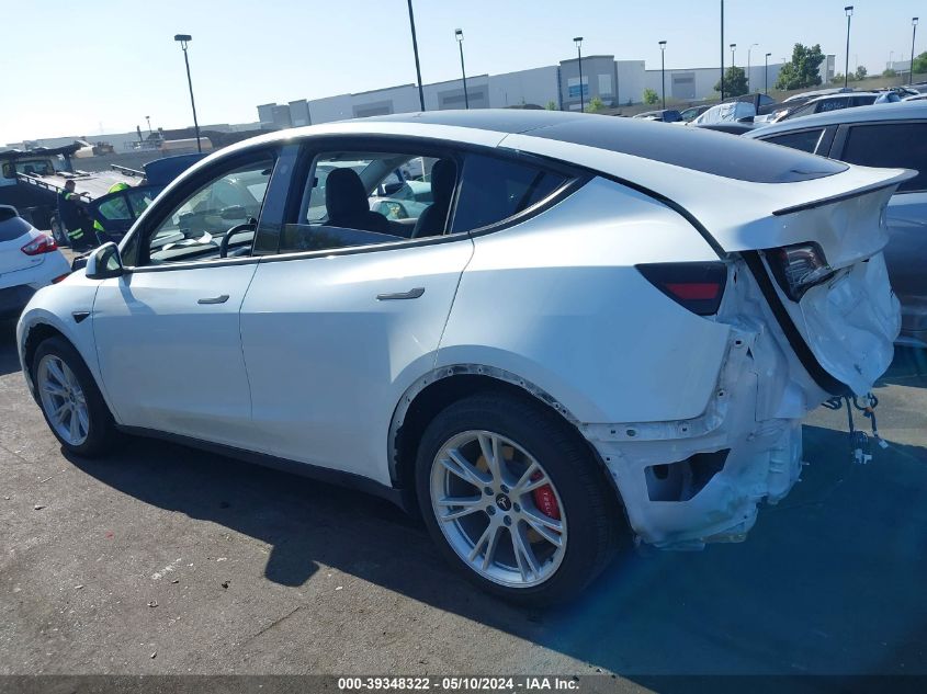 2021 TESLA MODEL Y LONG RANGE DUAL MOTOR ALL-WHEEL DRIVE - 5YJYGAEE9MF113235