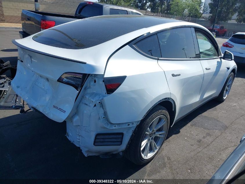 2021 TESLA MODEL Y LONG RANGE DUAL MOTOR ALL-WHEEL DRIVE - 5YJYGAEE9MF113235