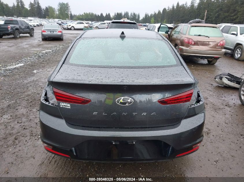 2020 Hyundai Elantra Sel VIN: 5NPD84LF1LH596566 Lot: 39348325