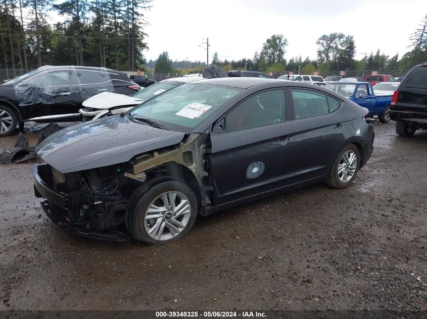 2020 Hyundai Elantra Sel VIN: 5NPD84LF1LH596566 Lot: 39348325