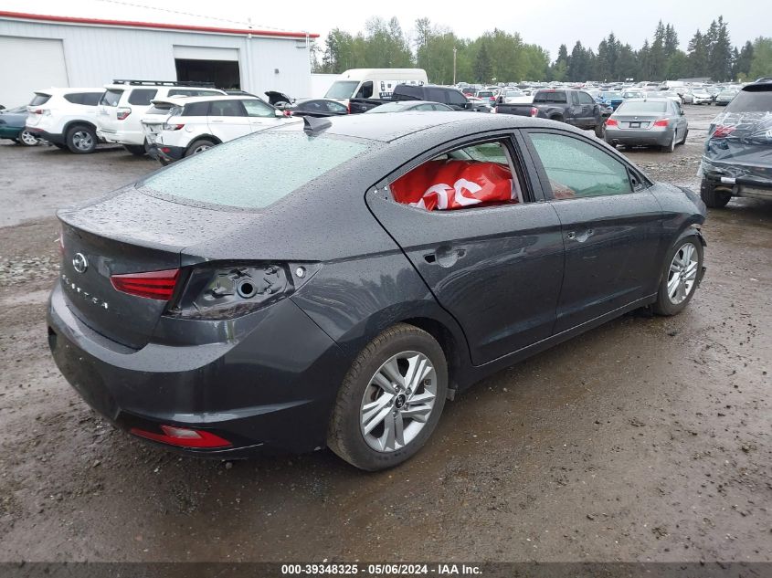 2020 Hyundai Elantra Sel VIN: 5NPD84LF1LH596566 Lot: 39348325