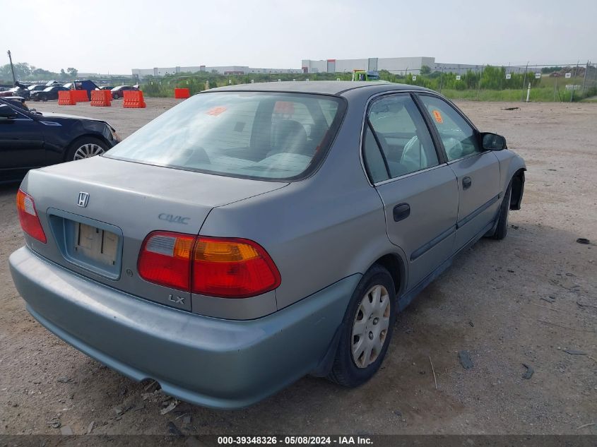 1999 Honda Civic Lx VIN: 2HGEJ6574XH586348 Lot: 39348326